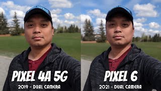 Pixel 4a 5G vs Pixel 6 camera shootout Who will win [upl. by Jeanette]