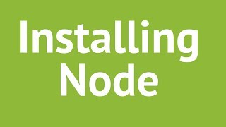 Installing Nodejs [upl. by Bibbye]