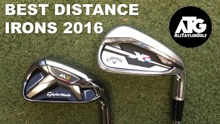 DISTANCE IRONS 2016  TAYLORMADE M2 CALLAWAY XR IRONS [upl. by Stefanie]