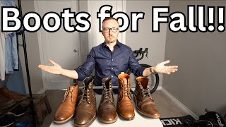 FallWinter 2024 Boot Lineup  Style Tips For Men [upl. by Aloek]