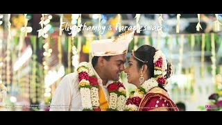 Ceylonese Hindu Wedding  EliyaParames Nattukottai Chettiar Temple by Digimax Video Productions [upl. by Zebapda869]