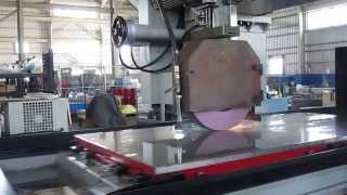 上一工業大型龍門平面磨床研磨電磁盤影片 PROTH PSGP Type Grinding Machine Grind the chuck Video [upl. by Durst]