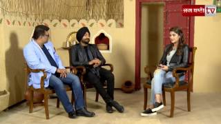 Interview with star cast of sarvann ranjit bawa and Karaan Guliani [upl. by Llib983]