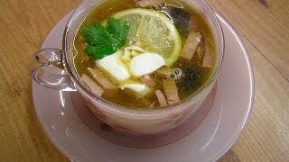 Сборная мясная солянка  вкусно сытно и душевно [upl. by Ylloj]