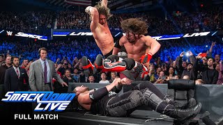 FULL MATCH Styles vs Ziggler vs Corbin  WWE Championship Match SmackDown LIVE Dec 27 2016 [upl. by Yolanda]