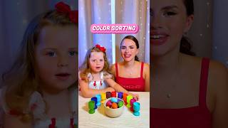 Color Sorting for Toddlers  Educational Activities for Toddlers shorts [upl. by Reham475]