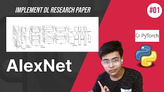 AlexNet Implementation using Pytorch  Implement Deep Learning Research Paper [upl. by Carita]