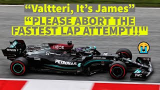 quotValtteri Its Jamesquot again  Dutch GP 2021 [upl. by Peri613]