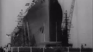 Worlds largest Tanker launched  1942 [upl. by Elletnuahc]