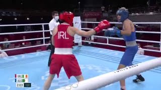 🇮🇪 KELLIE ANN HARRINGTON VS 🇩🇿IMANE KHELIF Olympics2021 LIGHTWEIGHT DIVISION QTR FINALS NO FOOTAGE [upl. by Oakleil179]