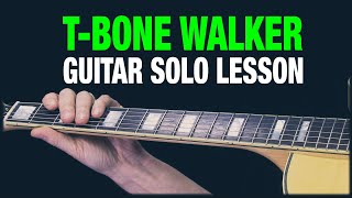 TBone Walker Style Guitar Solo [upl. by Ali]