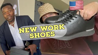 I SURPRISES MY NEW COWORKER WITH NEW SHOES [upl. by Kerred]