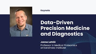 DataDriven Precision Medicine and Diagnostics  Professor Janne Lehtiö [upl. by Alaik]