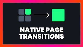 Simple SvelteKit Page Transitions Using The View Transitions API [upl. by Novahc]