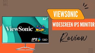 ViewSonic VX3276MHD 32 Inch Monitor Visual Elegance  Review [upl. by Tammy]