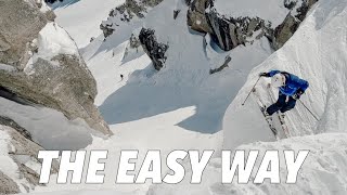 HOW TO SKI CORBETS COULOIR 2023 Hardest Ski Run in North America 4K [upl. by Mellisent]