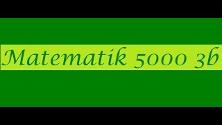 Matematik 5000 Ma 3b Ma 3bc VUX Kapitel 3 Kurvor derivator integraler Största o minsta värde 3138 [upl. by Karalynn]