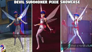 Shin Megami Tensei Dx2  Devil Summoner Pixie Showcase [upl. by Adalai]