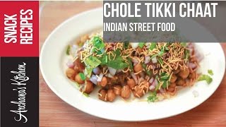 Chole Aloo Tikki Chaat  Evening Snack  Chaat Recipes  Street Food Recipes by Archanas Kitchen [upl. by Leiruh426]