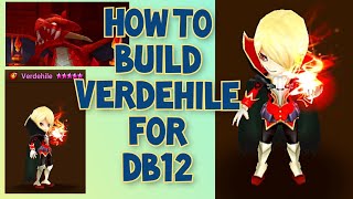 How to Build Verdehile for DB12  Summoners War [upl. by Ziguard147]