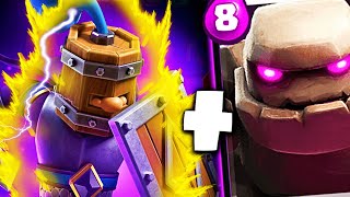 quotGOLEM  RECLUTAS EVOLUCIONADOSquot ESTÁ ROTISIMOOOO Clash Royale [upl. by Nichol]