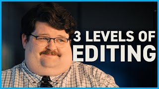 PRO Video EDITOR Explains The THREE Levels Of EDITING [upl. by Naynek224]