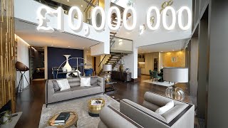 £10000000 Luxury Central London Penthouse Apartment  Property Tour  Buckingham Palace View [upl. by Yllas65]