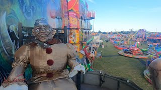 Jason Maynes Ghost Train onride POV Blackheath Bank Holiday Fun Fair  17082023 [upl. by Ikilisav834]