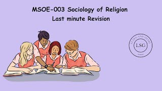 MSOE03 Sociology of Religion  2024 June Exams  Summary  Revision exams sociology [upl. by Fink]