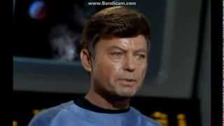 Star Trek  DeForest Kelley and Karl Urban quotShut up Spockquot [upl. by Ueih]