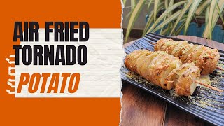 Air Fryer Tornado Potatoes  Spiral Potatoes  Super Easy Recipe [upl. by Schweitzer]