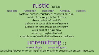 rustic amp unremitting [upl. by Atnuhs]