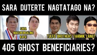 Kent Garcia is live SARA DUTERTE MAY 405 GHOST CONFI BENEFICIARIES TULFO BROTHERS BAKIT TAHIMIK [upl. by Bouley]