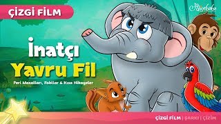 Adisebaba Çizgi Film Masallar  İnatçı Yavru Fil [upl. by Ib67]