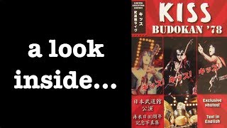 A Look at the KISS Budokan 78 Book [upl. by Jochbed]