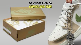 Air Jordan 1 Low OG Chinese New Year [upl. by Aicatsue]