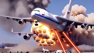 happened 34 seconds ago the plane carrying soldiers and president PUTIN was destroyed by Ukraine [upl. by Tindall]