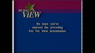 Pay Per View promos and Cablevision channel guide June 8 1991 [upl. by Neelhtak]