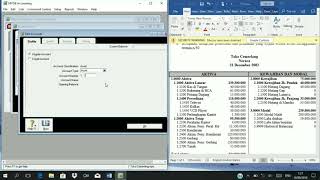 TUTORIAL MYOB ACCOUNTING LENGKAP KASUS PERUSAHAAN DAGANG [upl. by Mitzl]