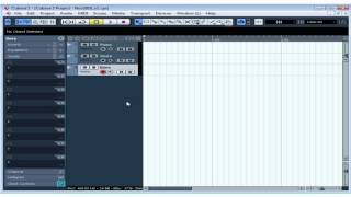 Cubase 5 Tutorial  Lesson 16 Add Audio Track [upl. by Lieno]