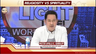 Religiosity vs Spirituality [upl. by Attekal664]