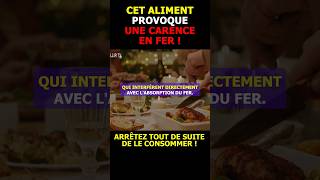 Symptômes les plus fréquents dune carence en fer  Pires aliments qui entravent labsorption du fer [upl. by Rostand]