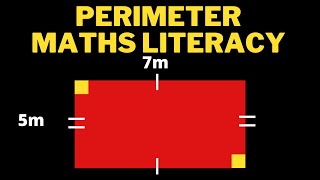 PERIMETER  MATHS LITERACY [upl. by Aliakim]