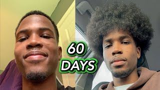 HOW TO GROW AN AFRO IN JUST 60 DAYS [upl. by Jolee]