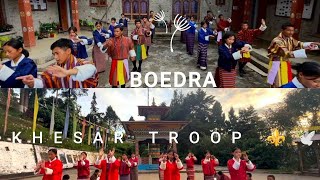 BOEDRA DANCE  ZHEMGANG HIGHER SECONDARY SCHOOL  ZHEMGANG ♥️ [upl. by Fritzsche]