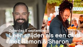 BinnensteBuiten Thuis  Leer snijden met Sharon en Ramon [upl. by Itraa]