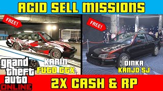 2X CASH amp RP ON ACID SELL MISSIONS  UFO CHALLENGE IS LIVE  GTA Online Weekly Update GTA [upl. by Eirrac603]