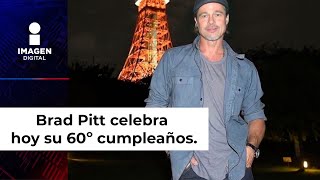 ¡Beso al festejado Brad Pitt cumple 60 años hoy ¿sabías estos datos curiosos [upl. by Westfahl323]