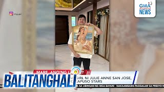 Pagiging calendar girl ni Julie Anne San Jose pinusuan ng ilang Kapuso Stars  Balitanghali [upl. by Akenom]