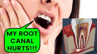 Why do Root Canals Hurt SO MUCH Live Root Canal Procedure [upl. by Cinimmod476]